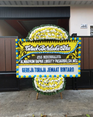 Papan Bunga Duka di Wita Ponda