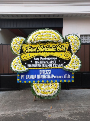 Papan Bunga Duka di Wita Ponda