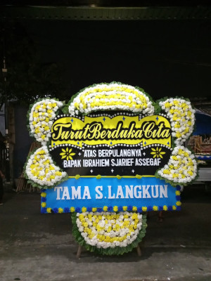 Papan Bunga Duka di Wita Ponda