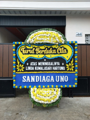 Papan Bunga Duka di Wita Ponda