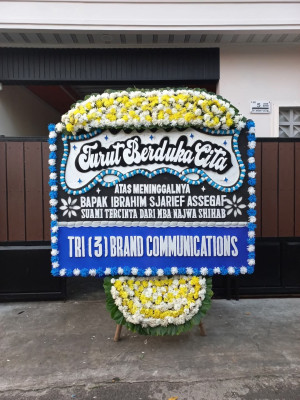 Papan Bunga Duka di Wita Ponda